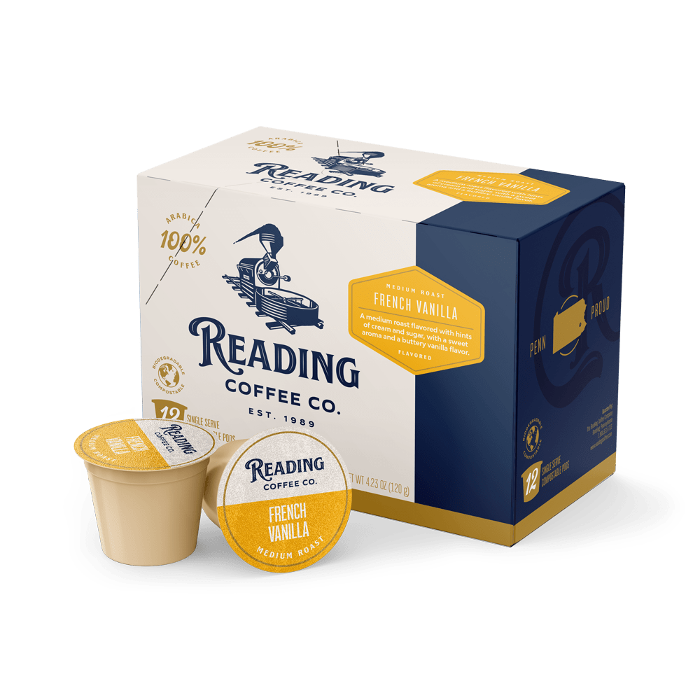 Reading Coffee Single Serve Pods - French Vanilla