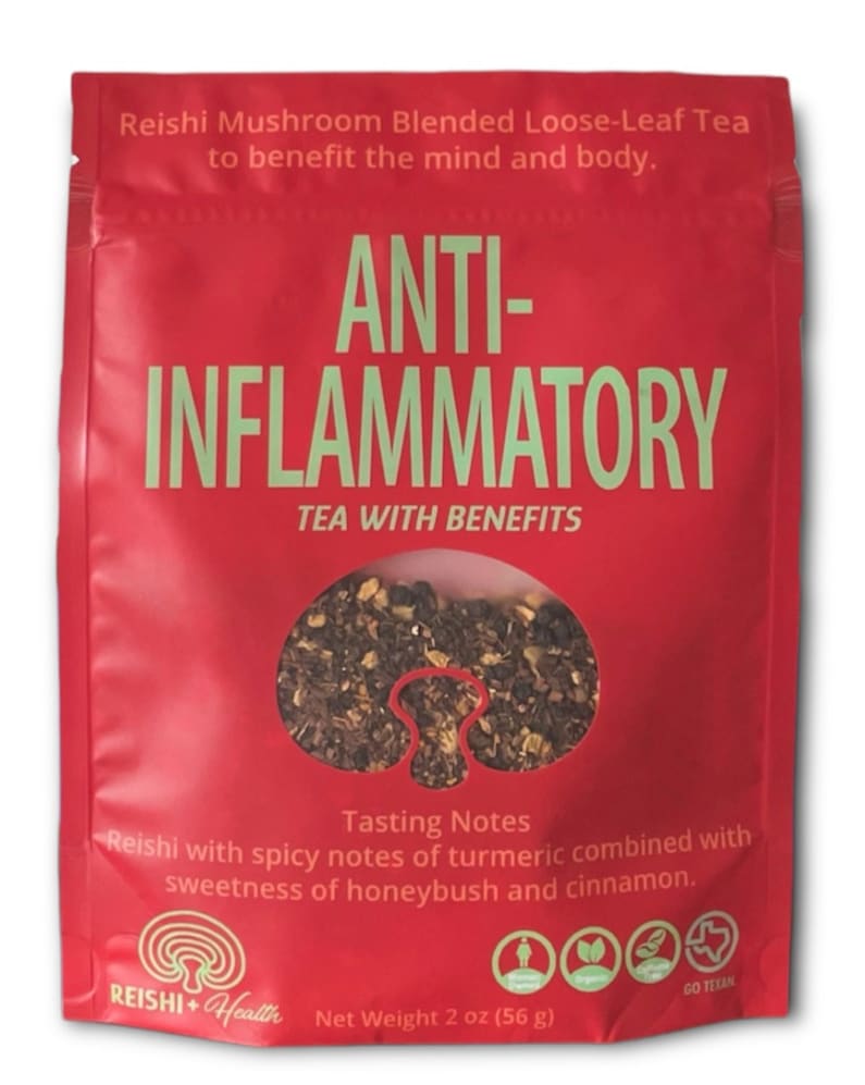 Reishi & Health ANTI-INFLAMMATORY Tea with Benefits