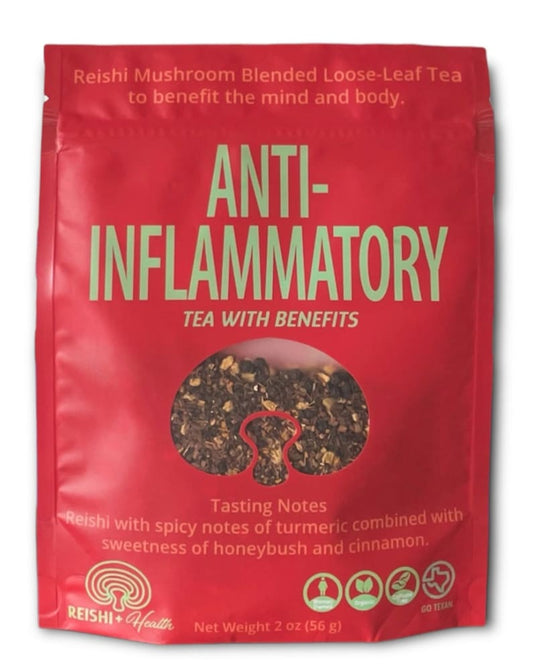 Reishi & Health ANTI-INFLAMMATORY Tea with Benefits