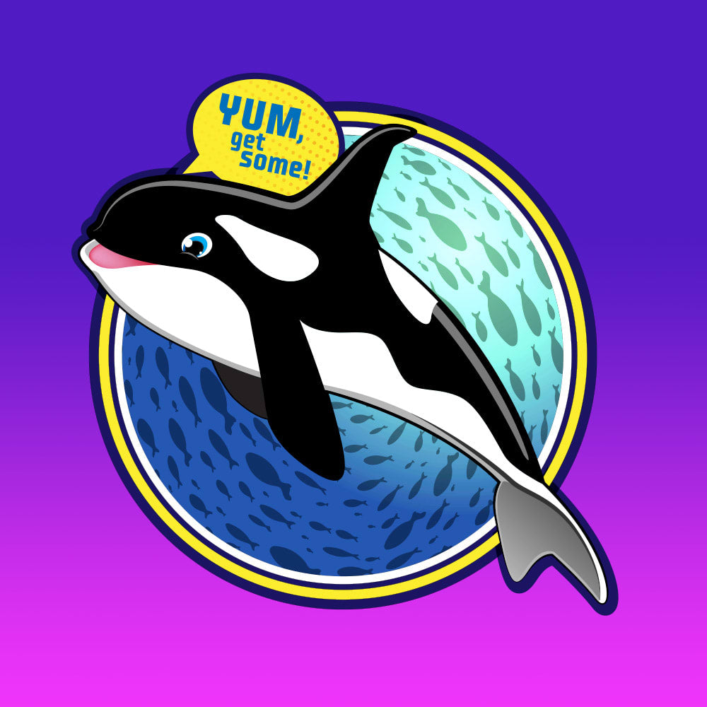 The Original Bag of Poo - Orca Cotton Candy 13001-cs