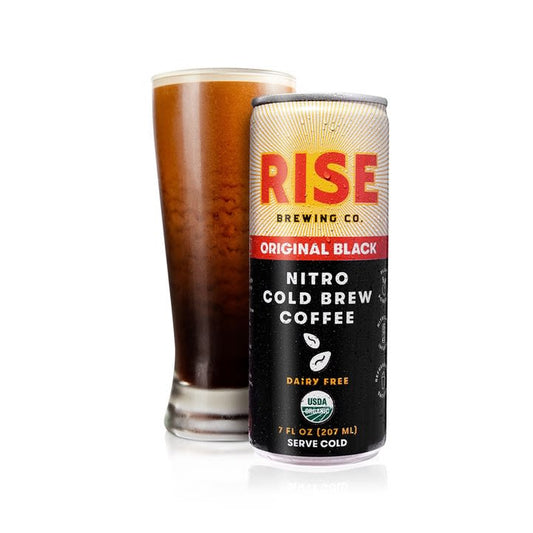 RISE Brewing Co. Original Black Nitro Cold Brew Coffee