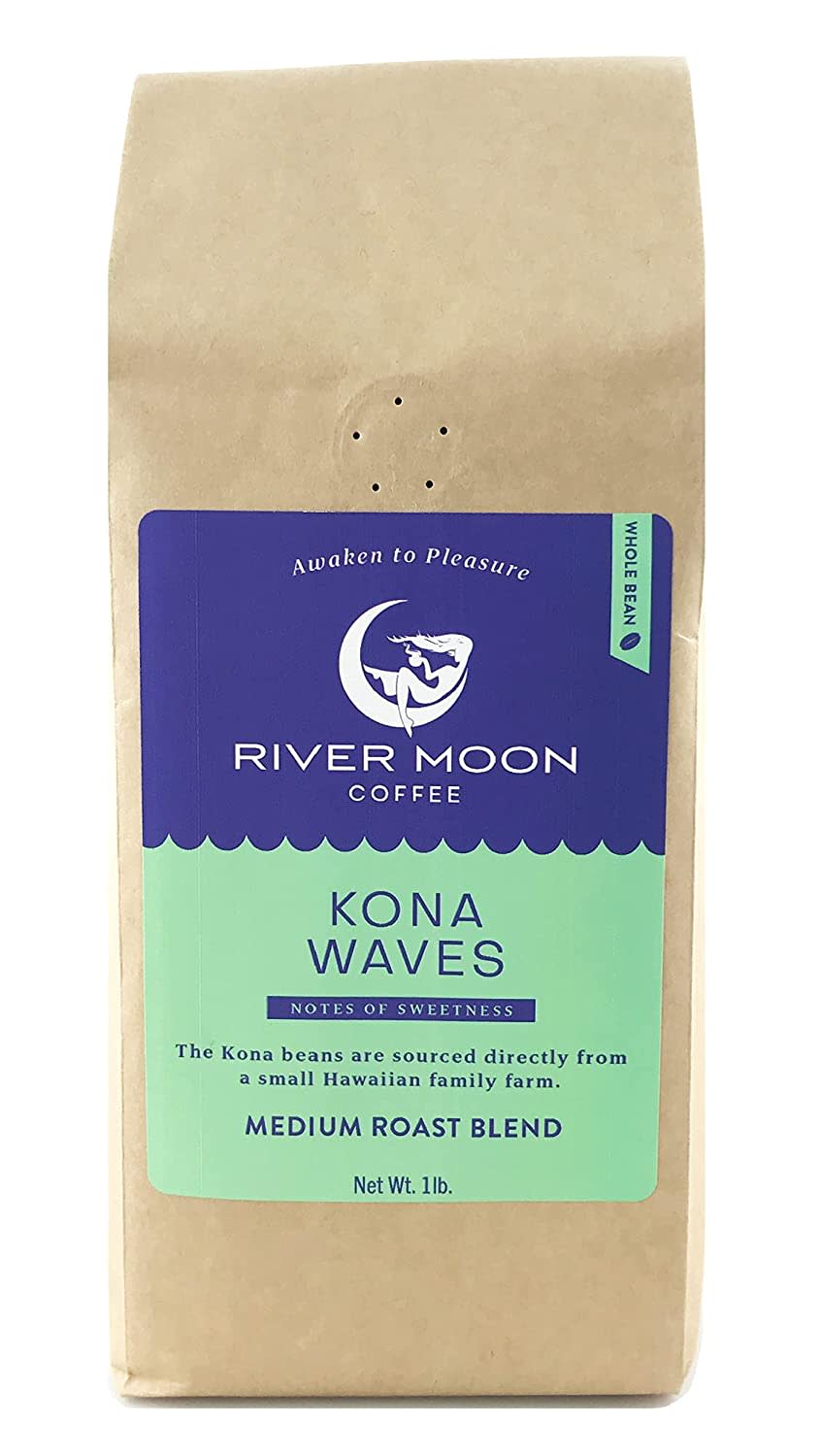 River Moon Coffee River Moon Coffee - 1 lb, KONA