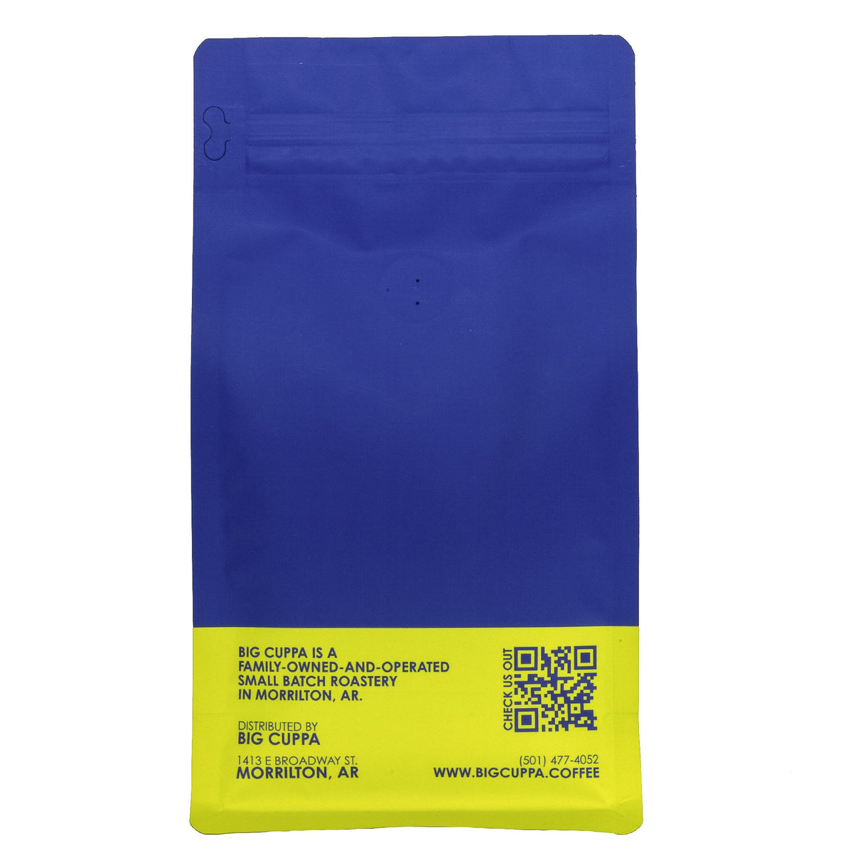 Big Cuppa - Decaf - Swiss Water Method - Ground Coffee - Medium Roast 10gdec