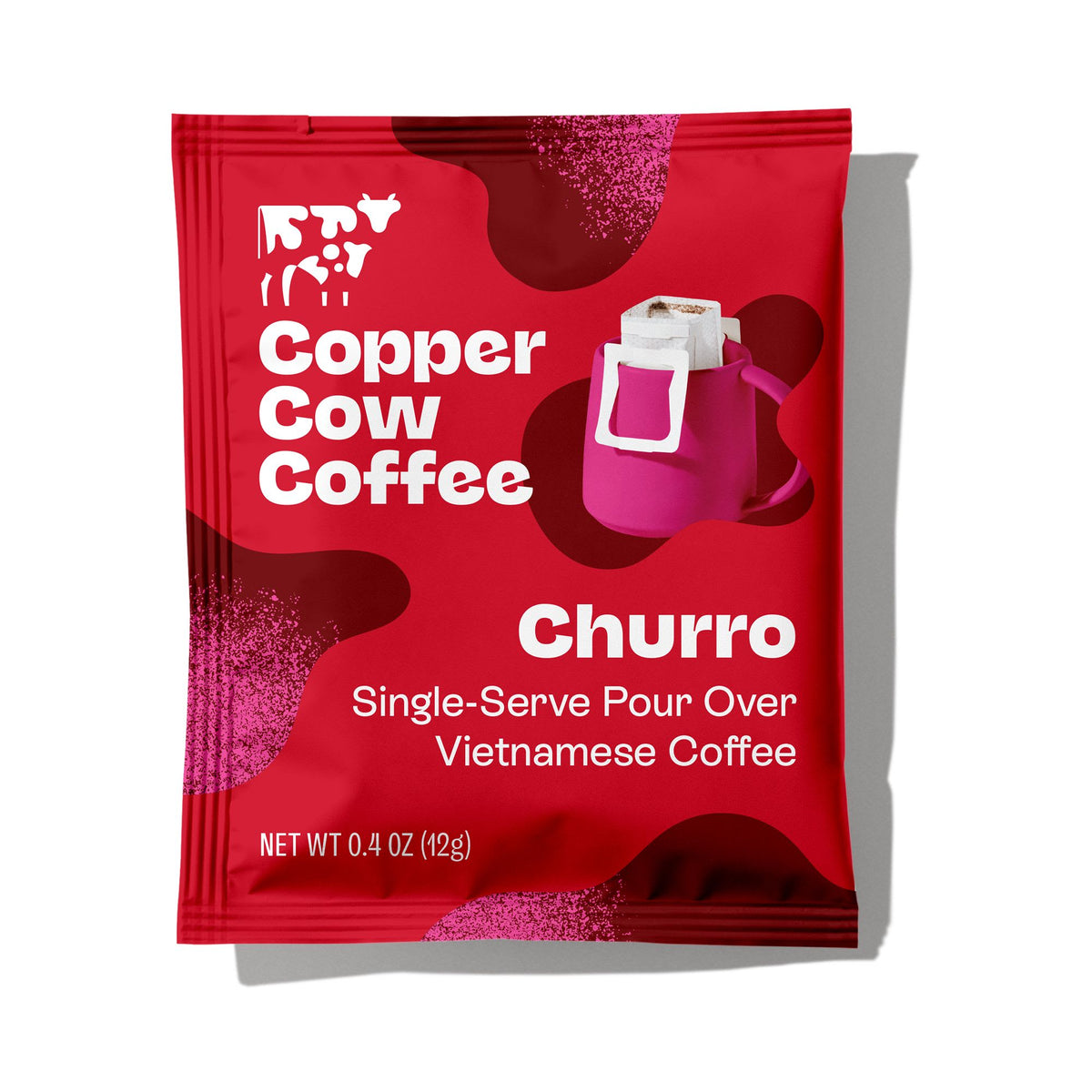 Single Serve Pour Over Coffee 12ct C-CHURRO12-4