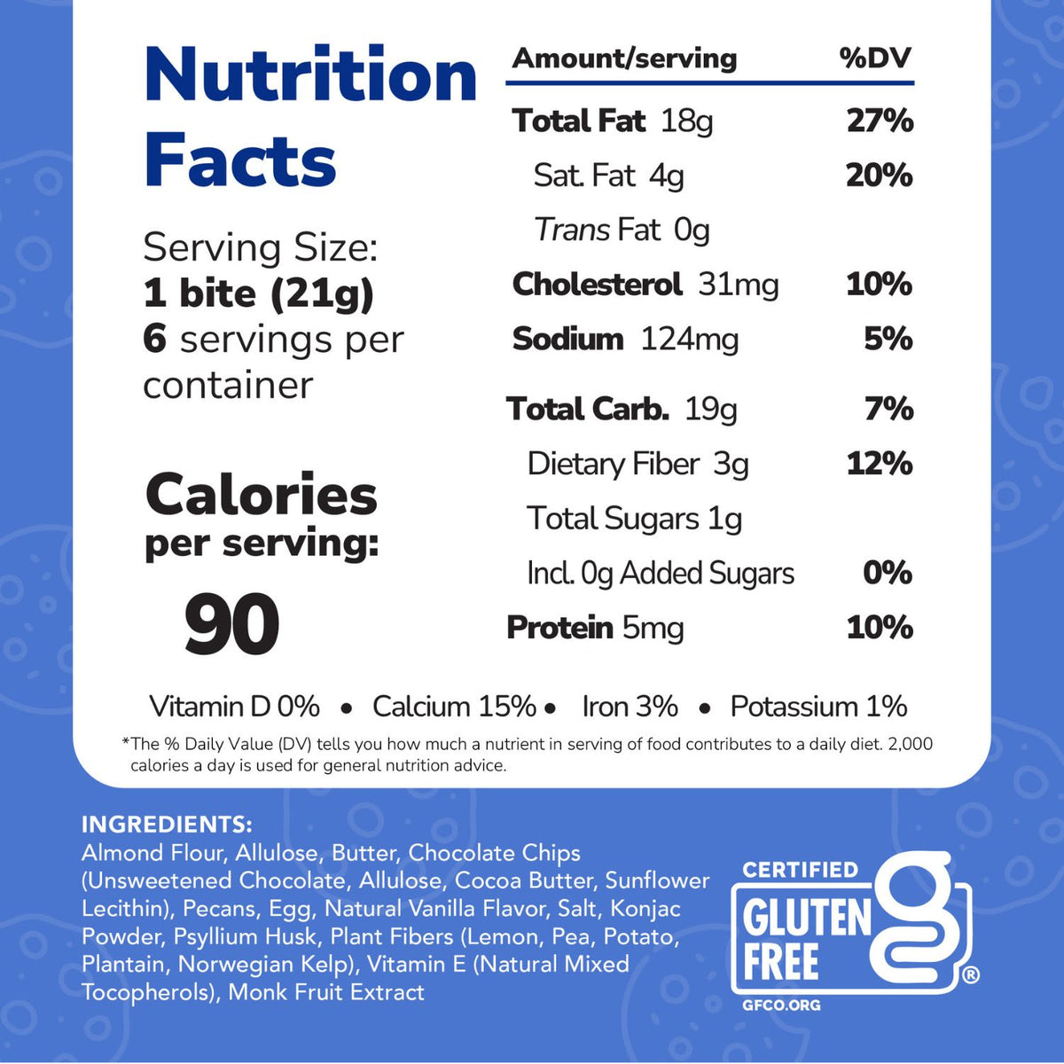 4oz Keto Cookie Bites