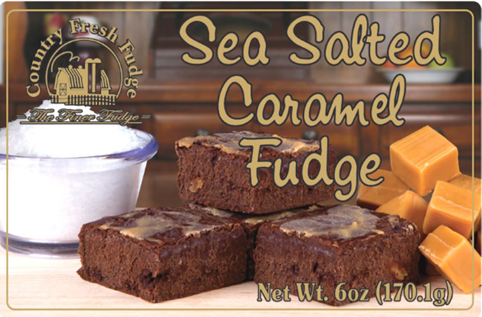 Country Fresh Fudge - 6oz Tray 6ZCFFSSC