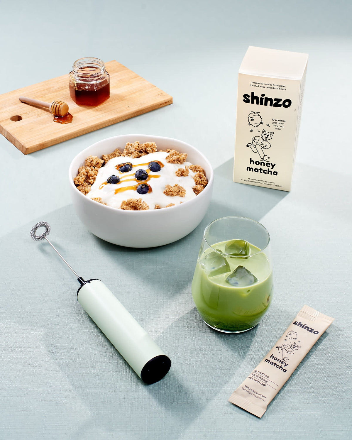 Matcha Latte Blend honey-matcha-10