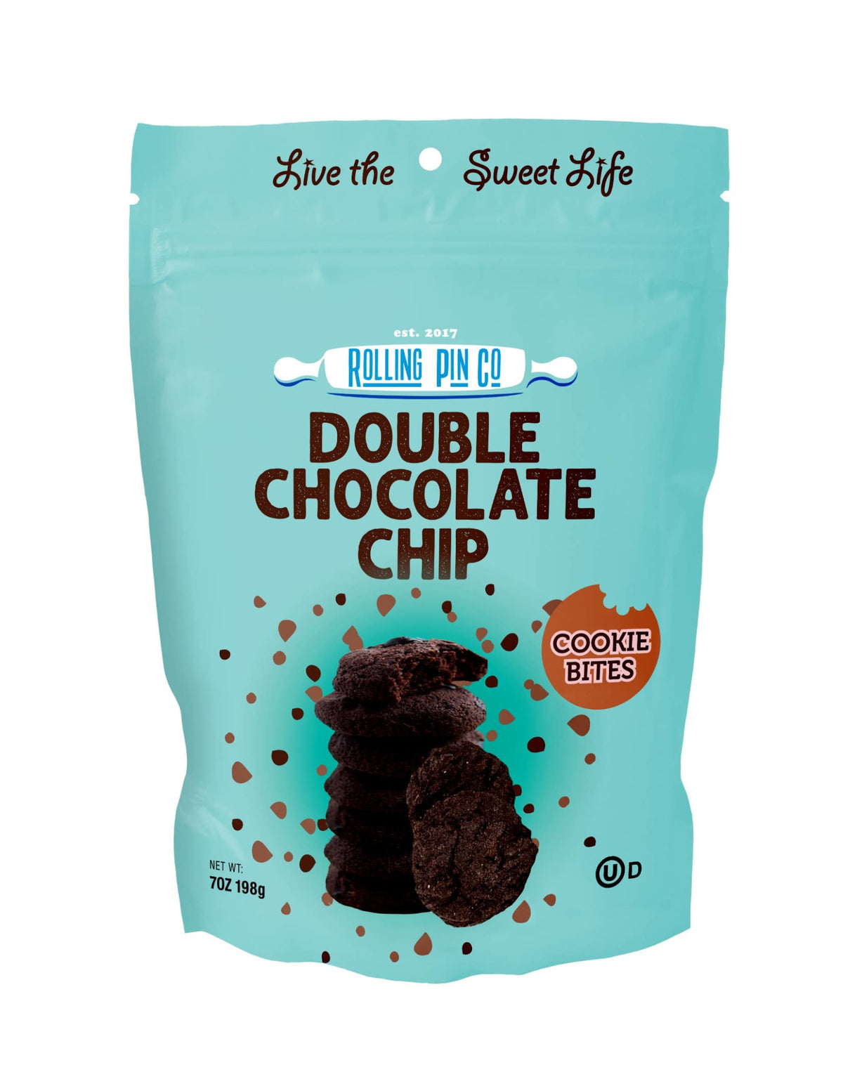 Rolling Pin Co. Mini Cookies - Double Chocolate Chip