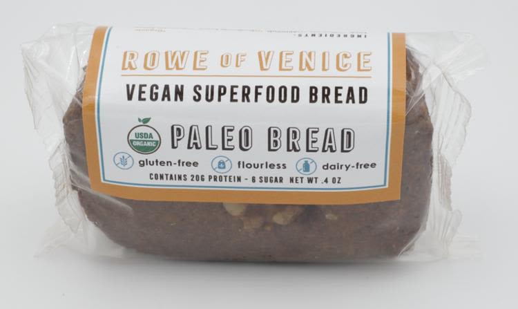 Rowe of Venice SOL Bread - Semi-Sweet Paleo Bread