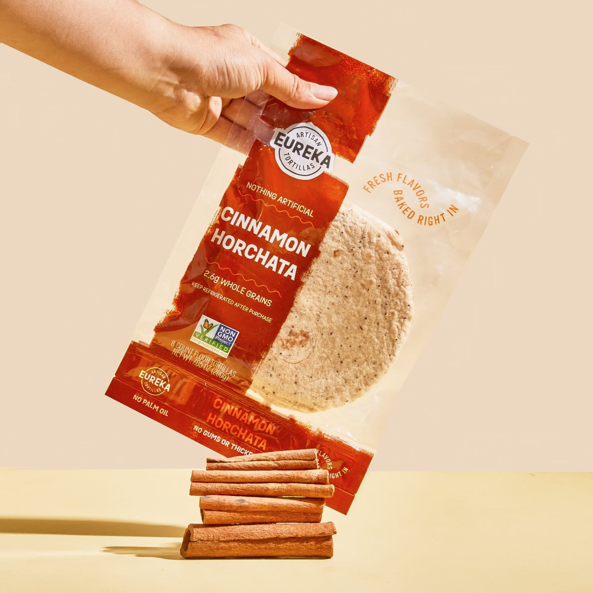 Flour Tortillas (6 inch, 8 Count) Cinnamon Horchata