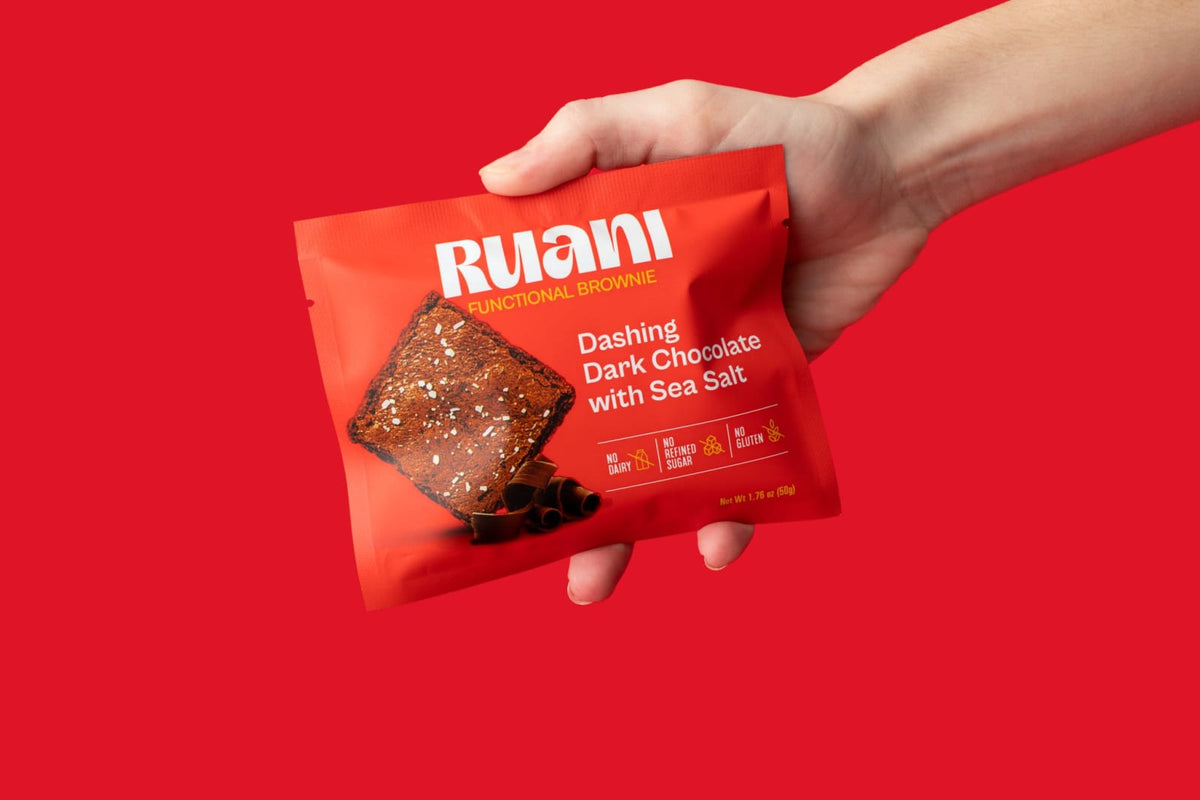 Ruani Brownie - Dashing Dark Chocolate with Sea Salt