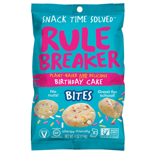 Rule Breaker Snacks Rule Breaker Bites - Birthday Cake