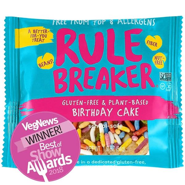 Rule Breaker Snacks Rule Breaker Brownies - Birthday Cake