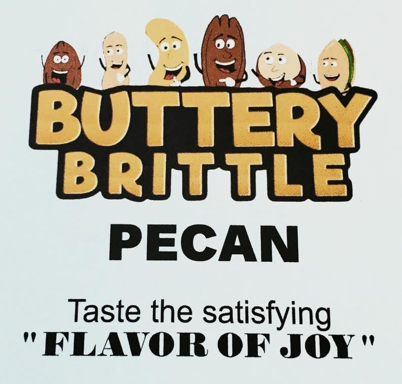 Gourmet Flaky Pecan Brittle 195893817801