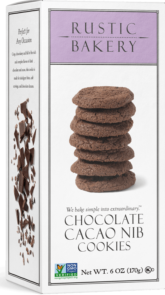 Rustic Bakery Cookies - Chocolate Cacao Nib