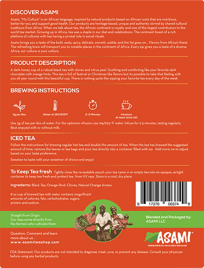 Calabar Carnival Black Tea