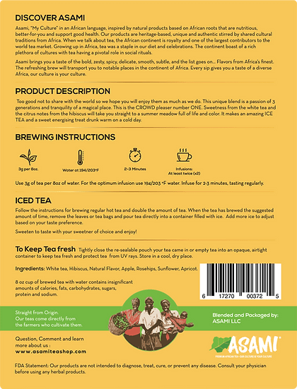 Lake Malawi Tranquility Tea
