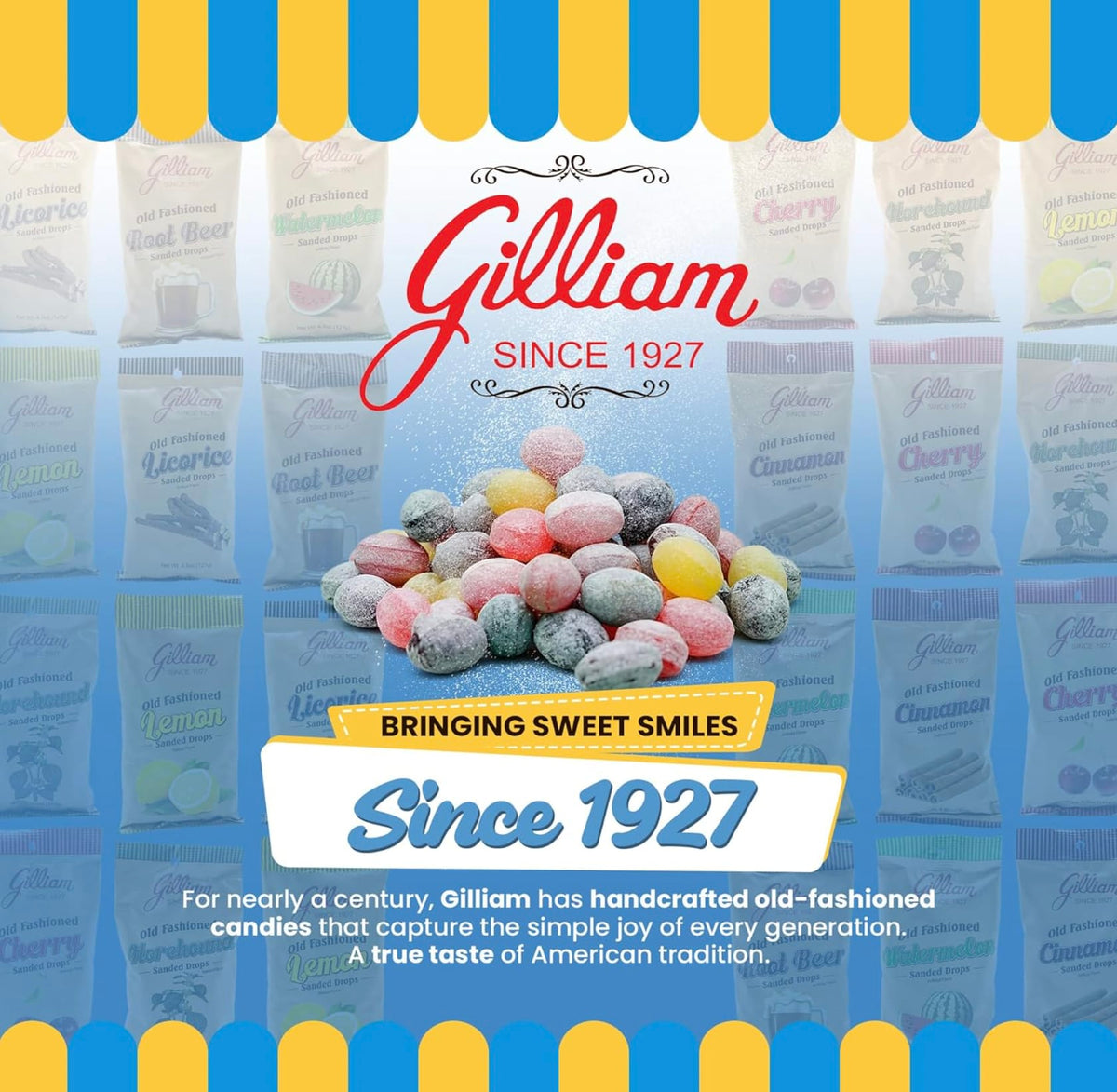 Gilliam Lemon Sanded Drops GG10222