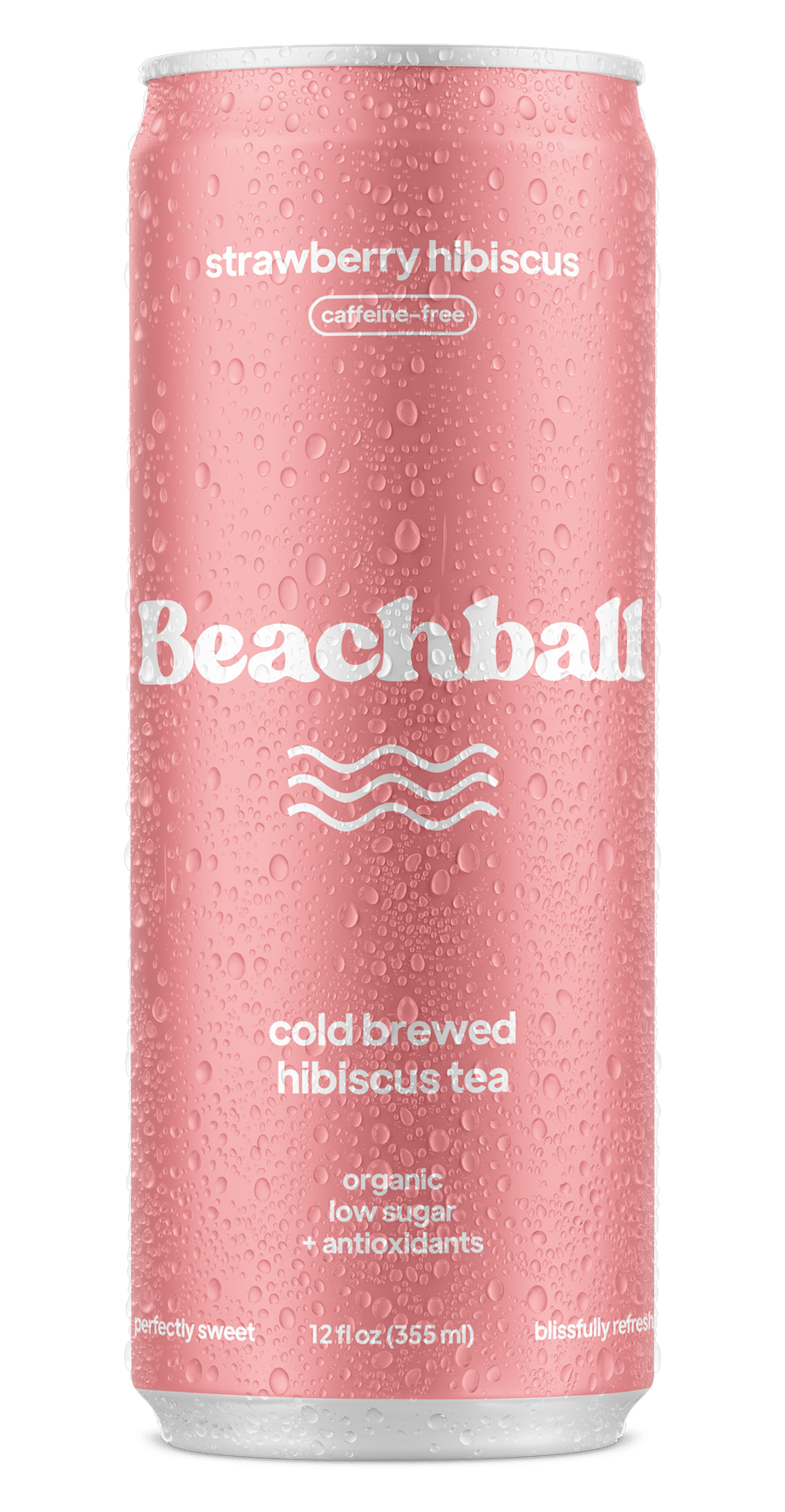 Sail Away Coffee Beachball Organic Iced Tea - Strawberry Hibiscus