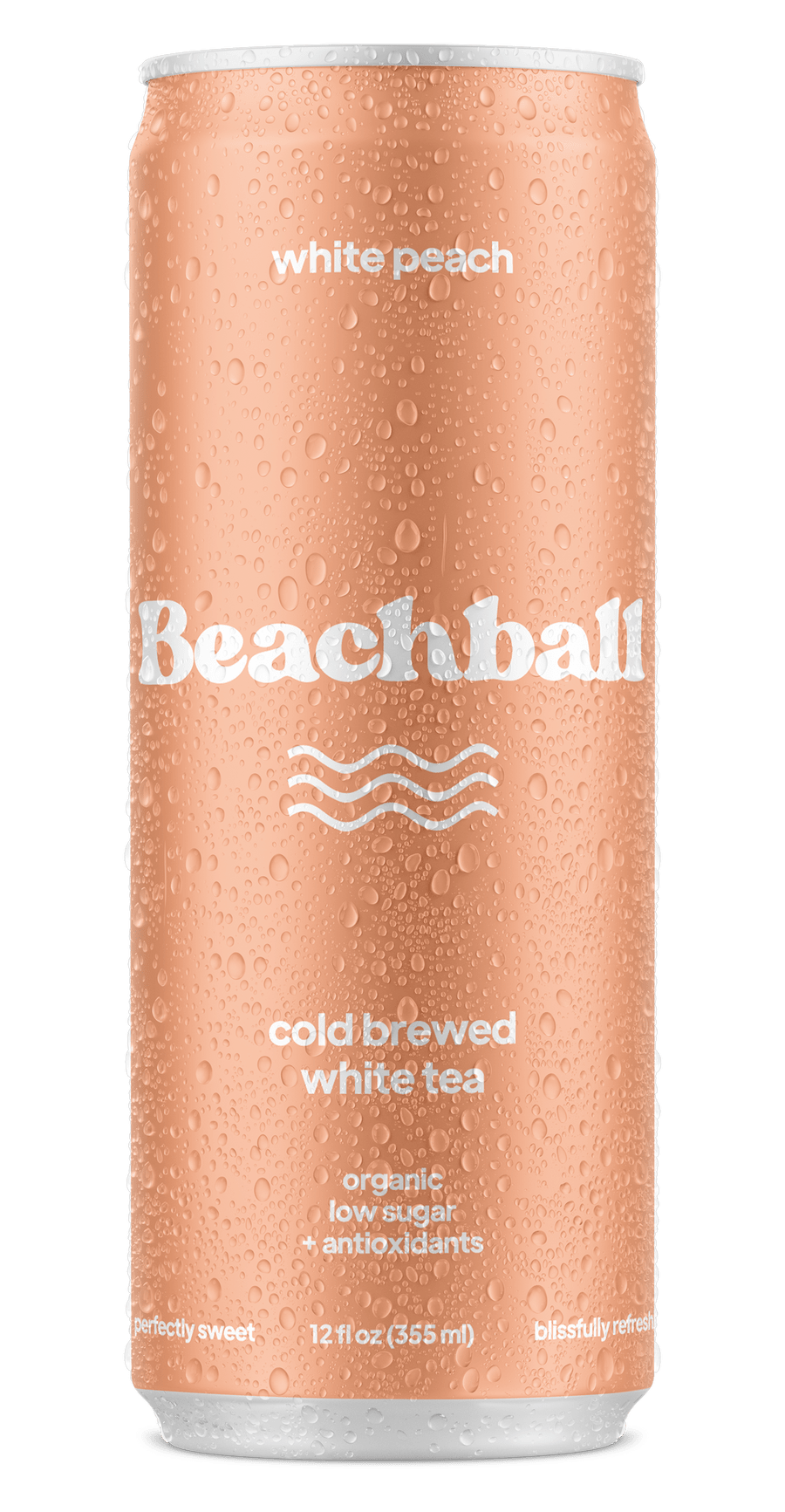Sail Away Coffee Beachball Organic Iced Tea - White Peach
