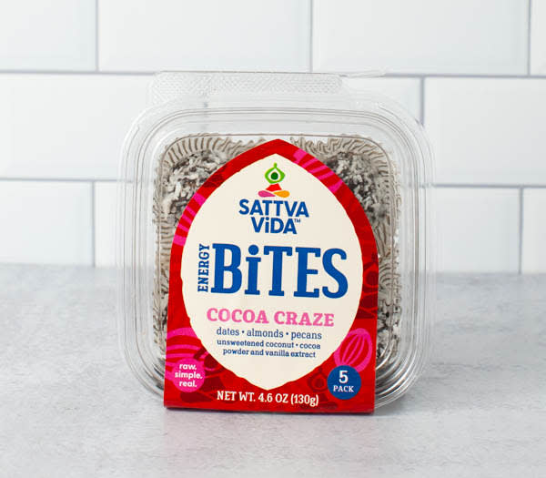 Sattva Vida 5ct Energy Bites - Cocoa Craze