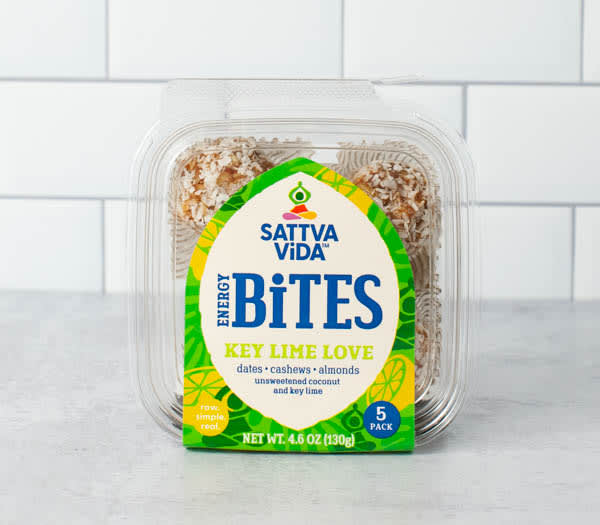 Sattva Vida 5ct Energy Bites - Key Lime Love