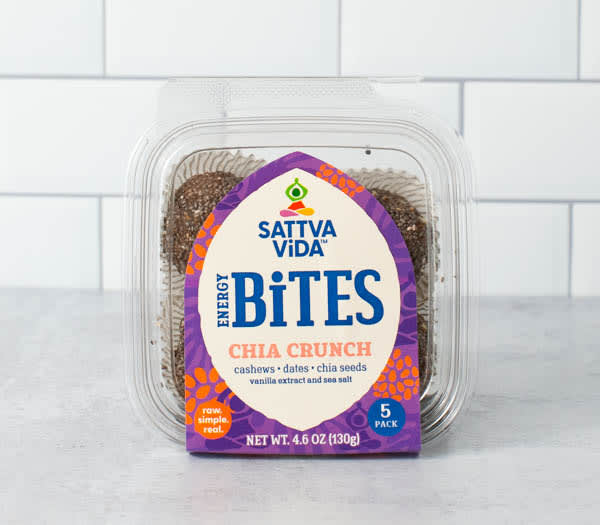 Sattva Vida 5ct Energy Bites - Chia Crunch