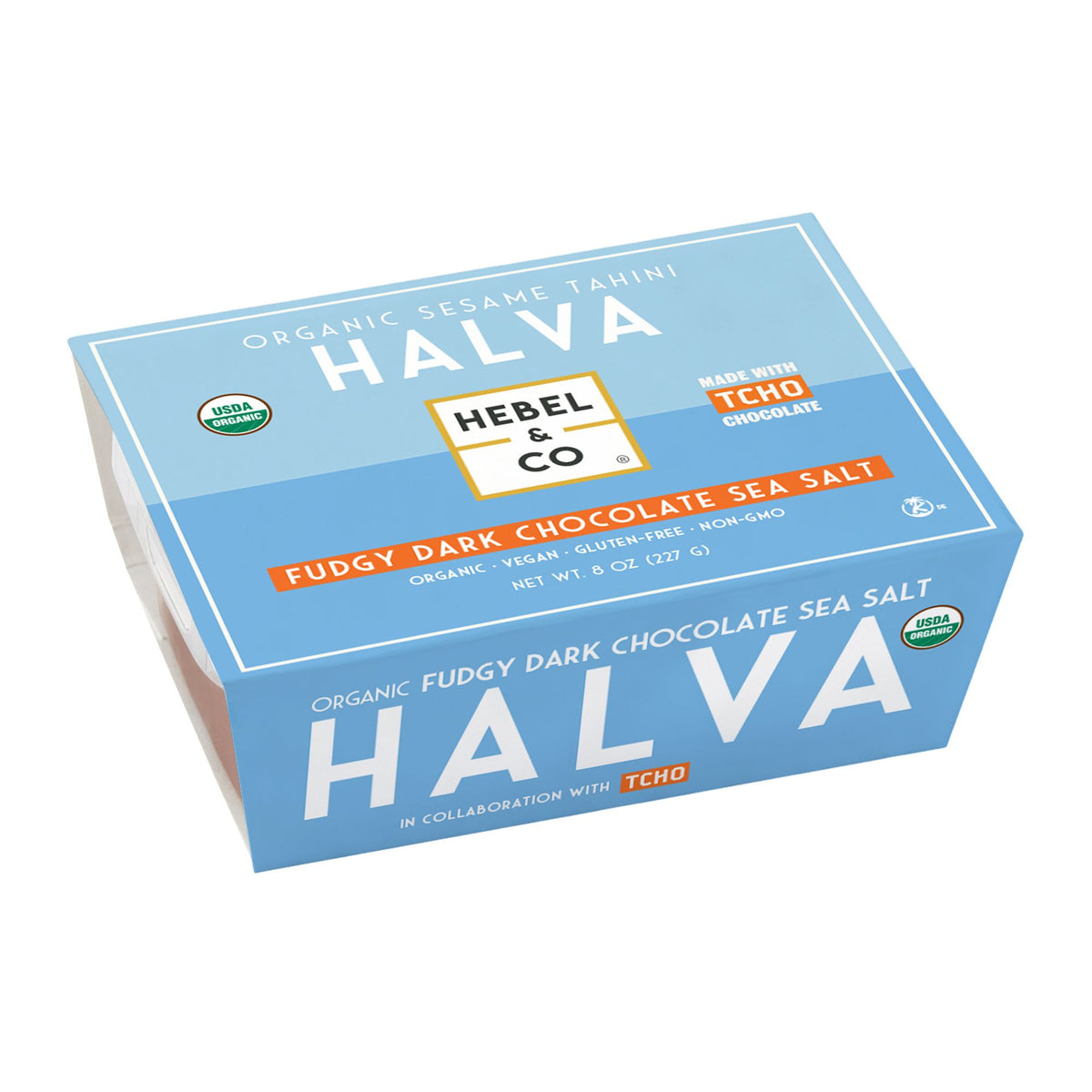 Fudgy Dark Chocolate Sea Salt Organic Sesame Tahini Halva 850000189263