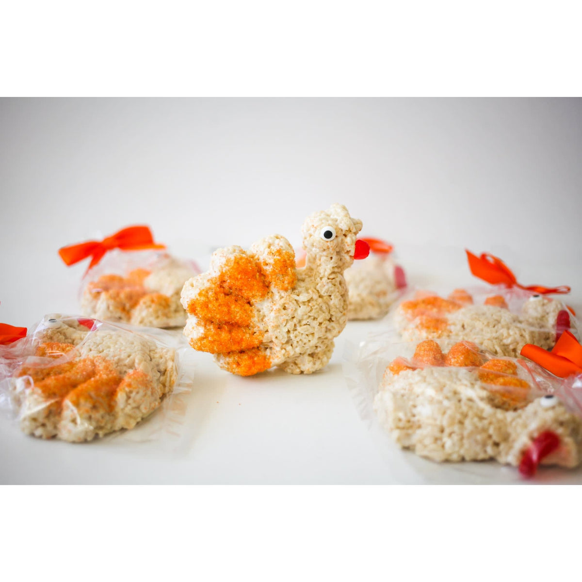 Fall Turkey Rice Crispie Treats