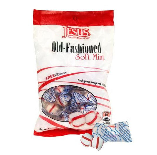 Scripture Candy Scripture Candy, Old-Fashioned Soft Peppermint Bag, 30 Pieces