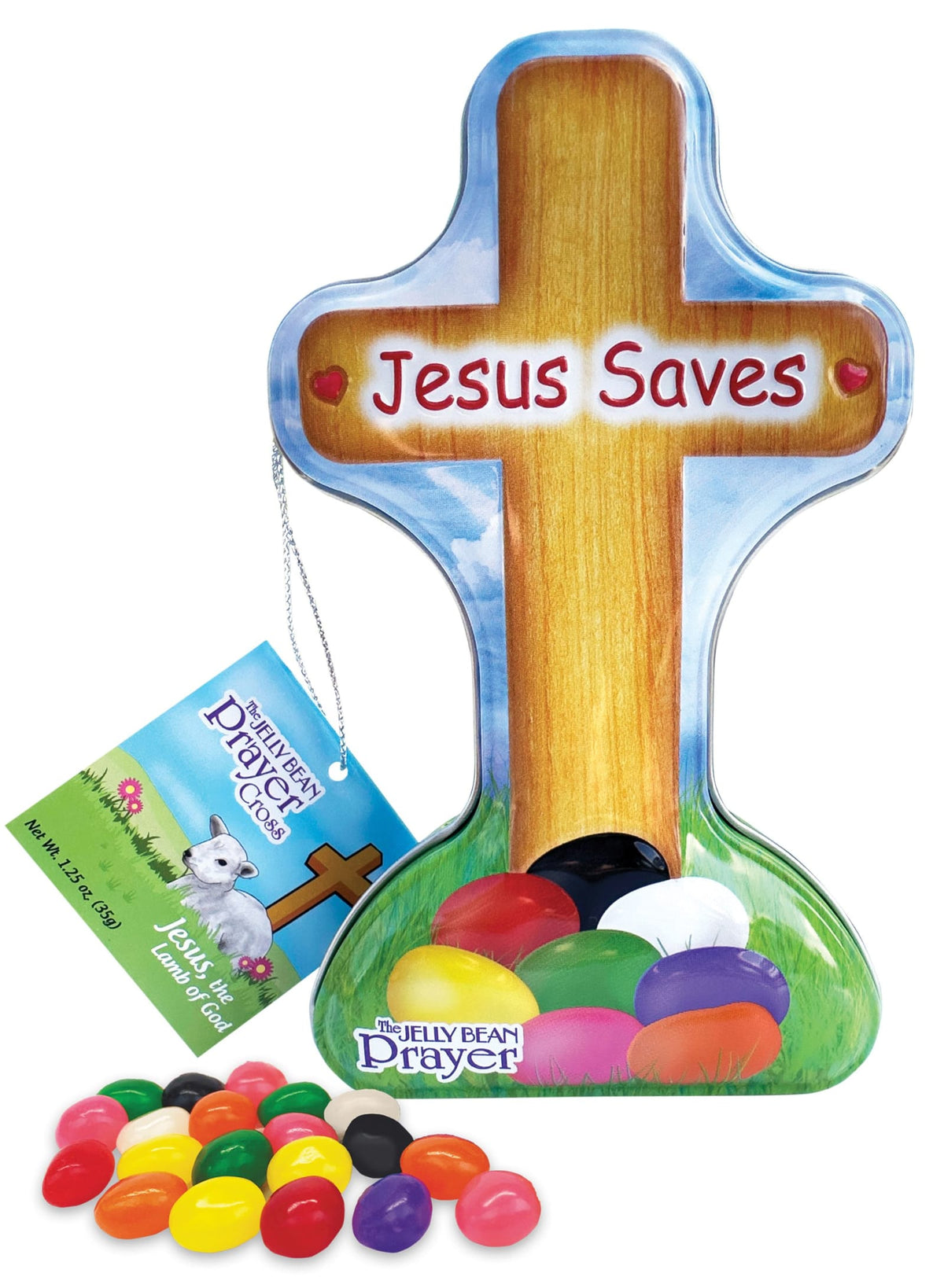 Scripture Candy The Jelly Bean Prayer Cross Tin