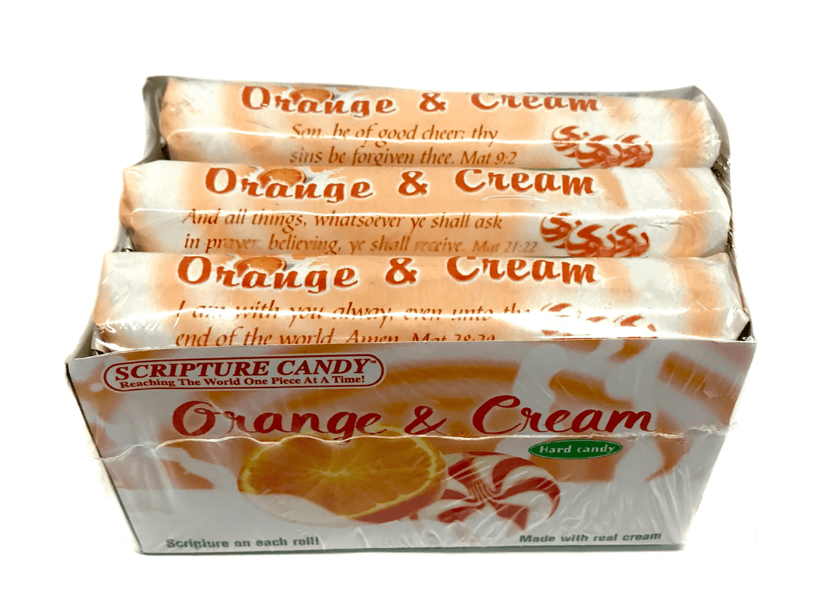 Scripture Candy Orange & Cream Rolls