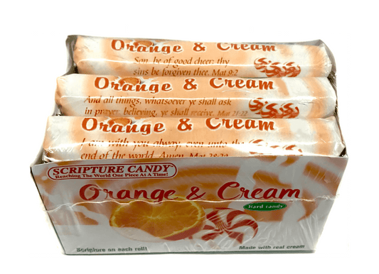 Scripture Candy Orange & Cream Rolls