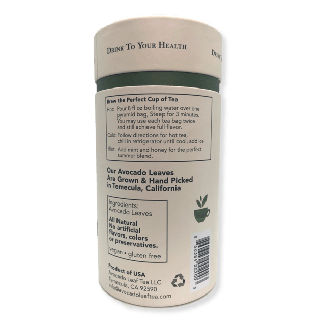 Avocado Leaf Tea Natural Leaf 860384002003