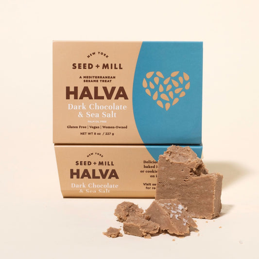 Seed + Mill Halva - Sea Salt Dark Chocolate