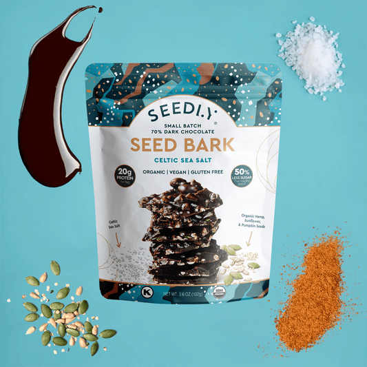 SEEDLY Foods SEEDLY Dark Chocolate Bark - Celtic Sea Salt