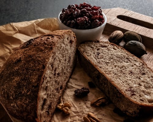 Serenity Farm Bread Cranberry Pecan Sourdough