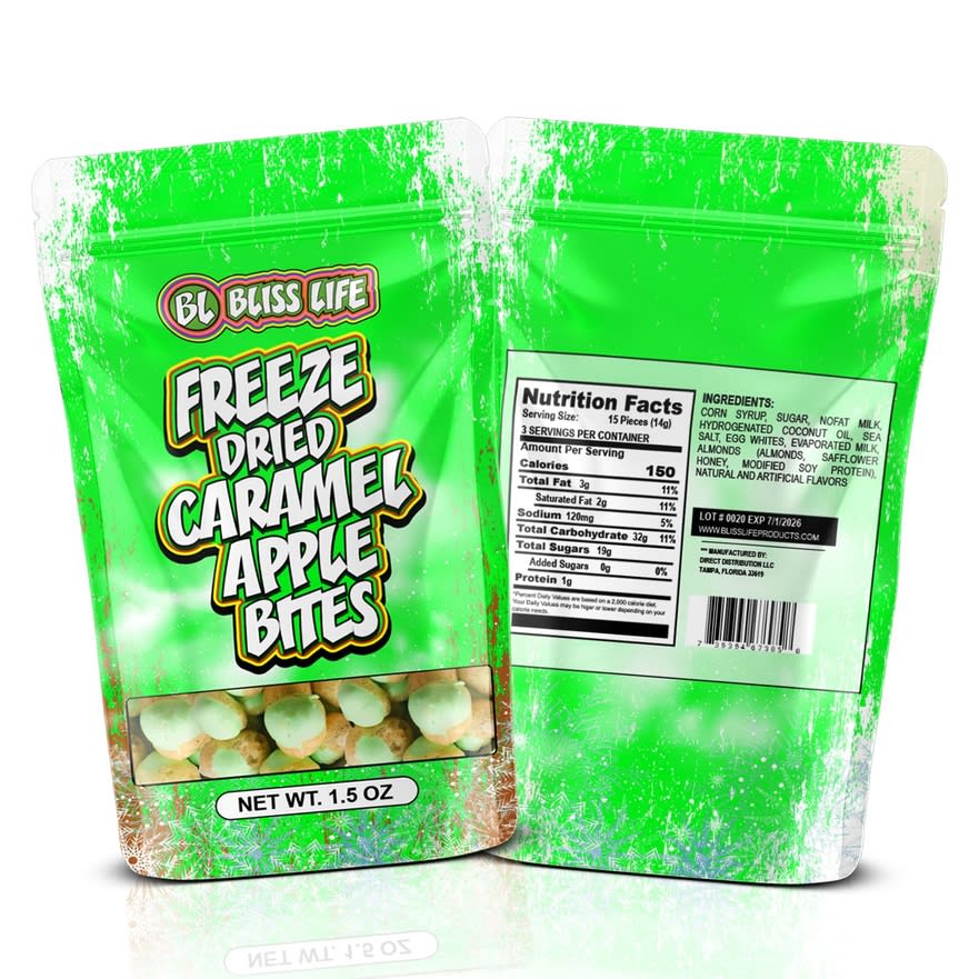Freeze Dried Candy Bites BlissLifeCRABites