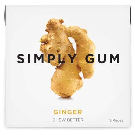 Simply Gum Natural Chewing Gum - Ginger