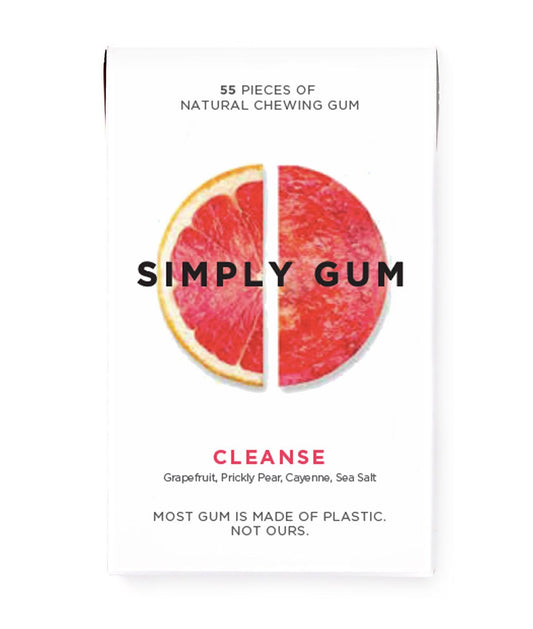 Simply Gum Natural Chewing Gum Bulk Pack - Cleanse