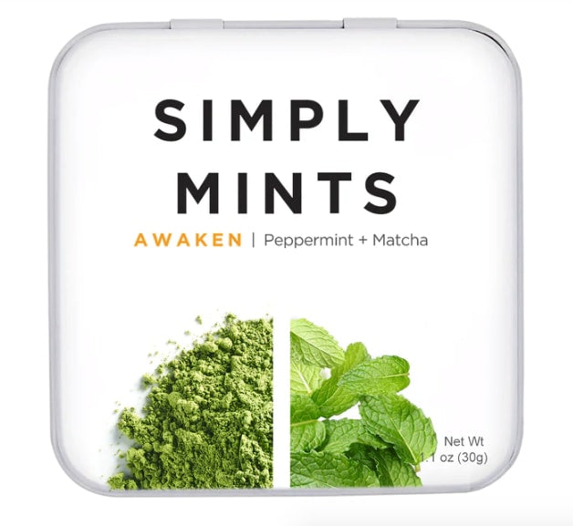 Simply Gum Natural Mints - Awaken (Caffeine)