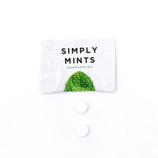 Simply Gum Simply Mints Pouches - Peppermint