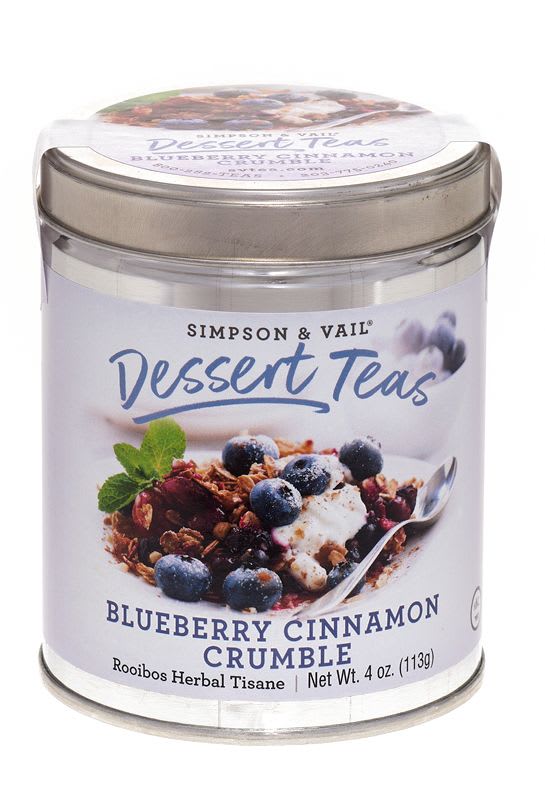 Simpson and Vail Dessert Tea - Blueberry Cinnamon Crumble