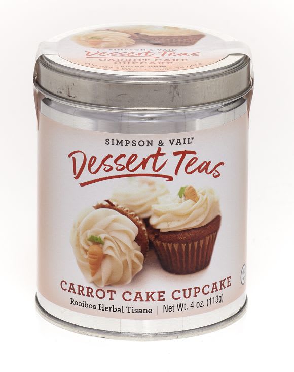 Simpson and Vail Dessert Tea - Carrot Cake Cupcake Green Rooibos Tisane