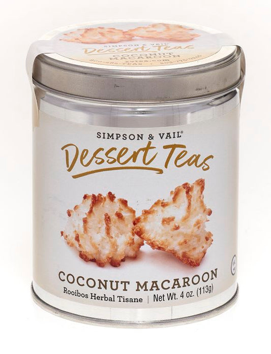 Simpson and Vail Dessert Tea - Coconut Macaroon Green Rooibos