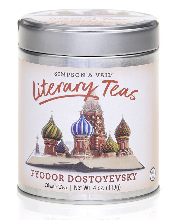Simpson and Vail Literary Tea - Fyodor Dostoyevsky's Black Tea Blend