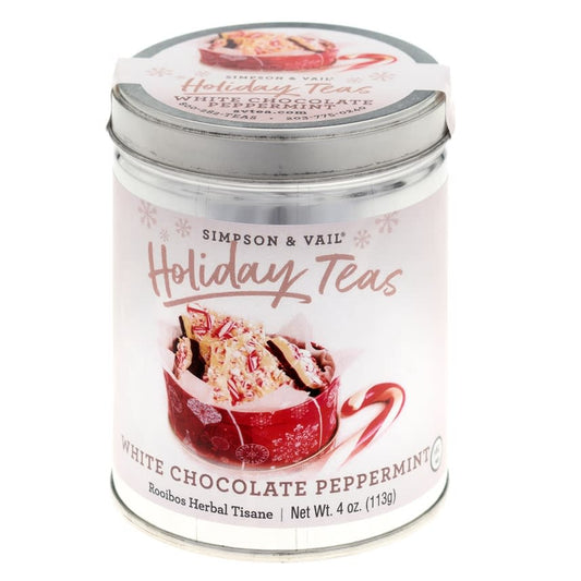 Simpson and Vail Holiday Tea - White Chocolate Peppermint Rooibos