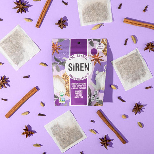 Siren Snacks Organic Energy Bites - Chai Latte