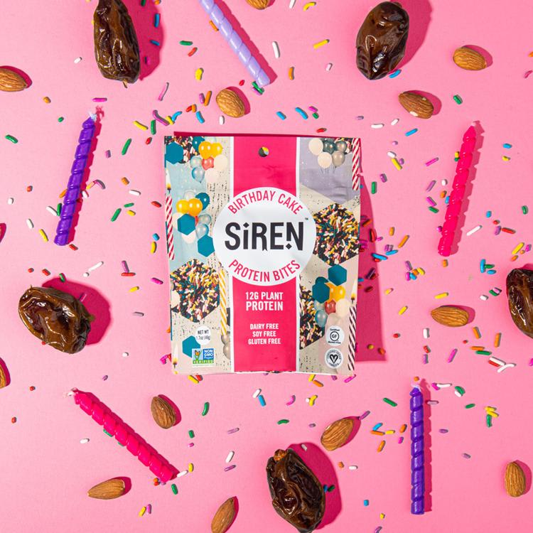 Siren Snacks Protein Bites - Birthday Cake