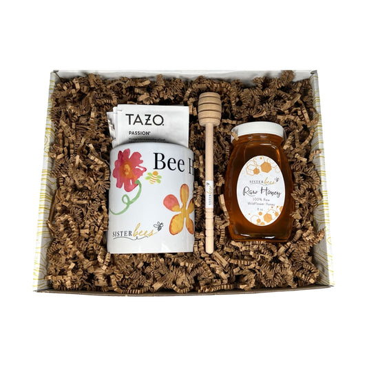 Sister Bees Tea With the Bees Gift Set - Bee Happy